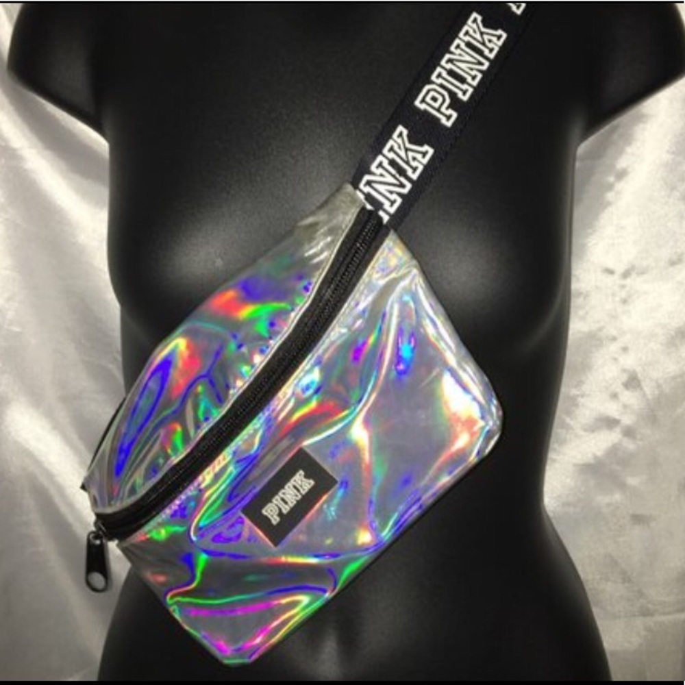 Victoria Secret holographic fanny pack